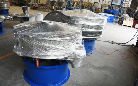 三元旋振篩篩分橡膠塑料容易產生靜電怎么辦？
